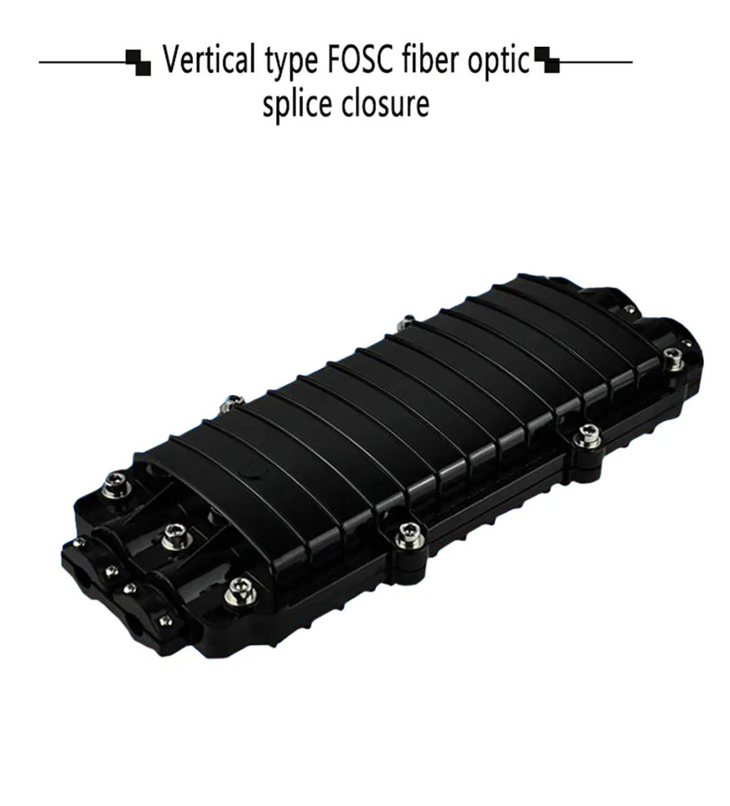 Pole Mounted Aluminum Alloy Box Fiber Optic Splice Closure Optic Joint Box