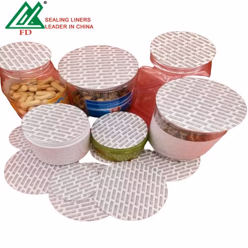 식품용 1.0mm 알루미늄 호일 병 뚜껑 유도 씰링 라이너